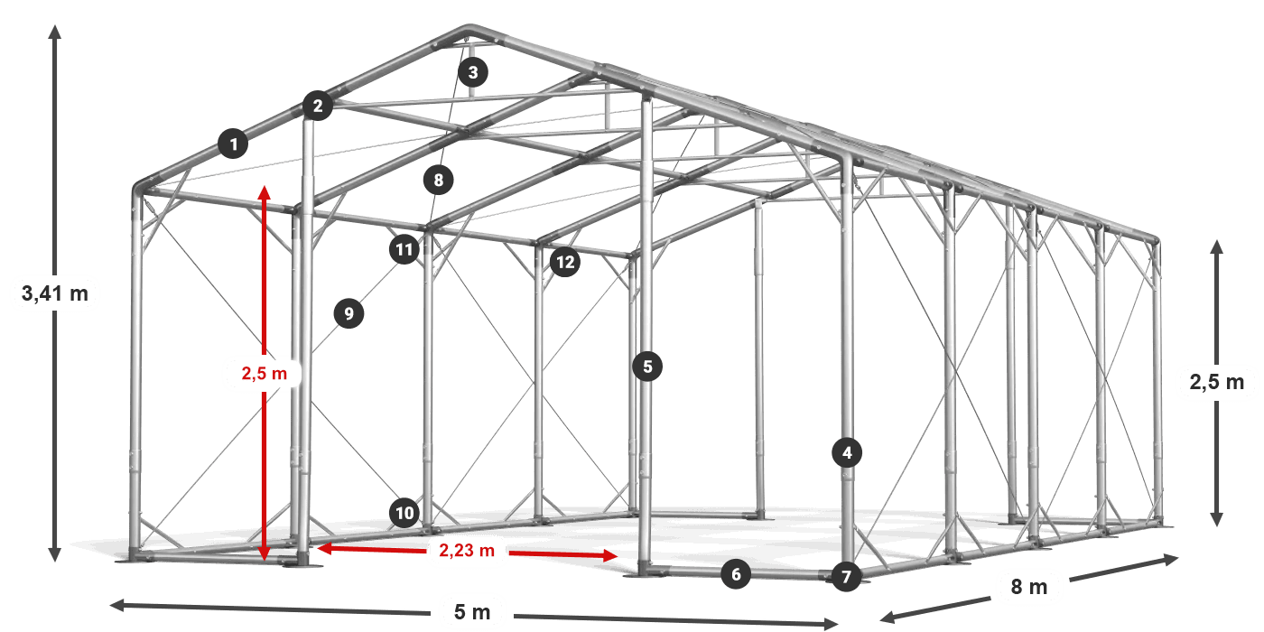 POLAR legenda 2,5 m-4 m
