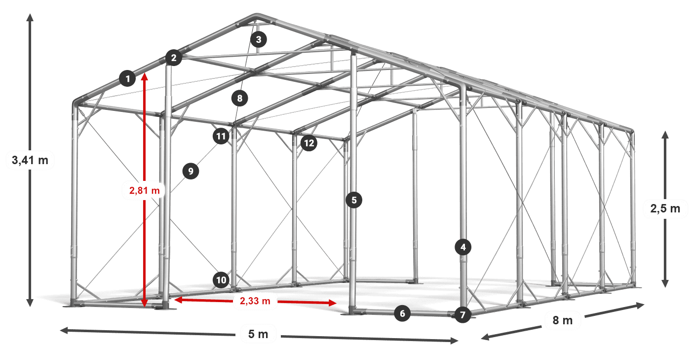 POLAR legenda 2,5 m-4 m