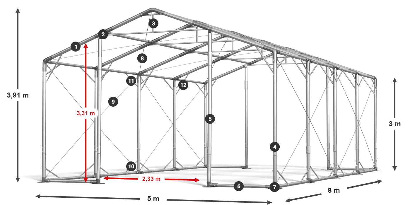 POLAR legenda 2,5 m-4 m