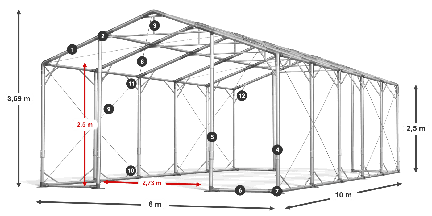 POLAR legenda 2,5 m-4 m