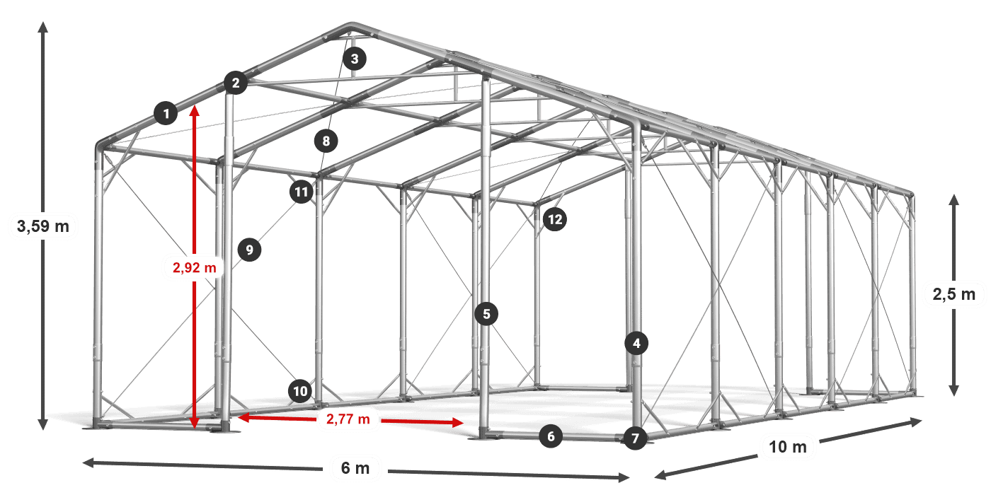 POLAR legenda 2,5 m-4 m