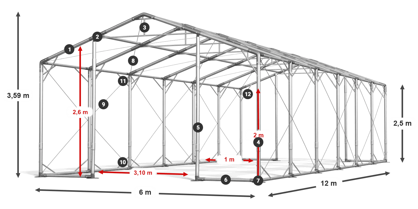 POLAR legenda 2,5 m-4 m