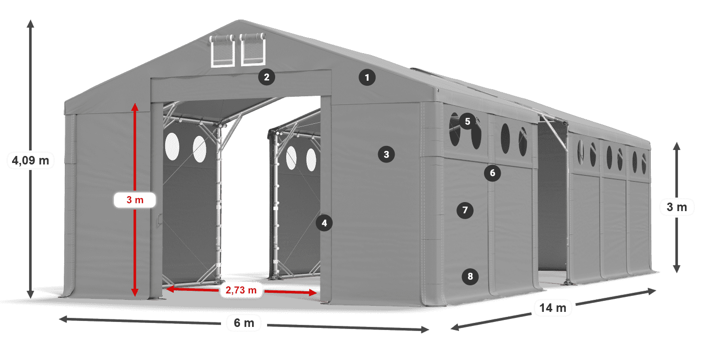 MFRO 620 PVC Legenda 3m