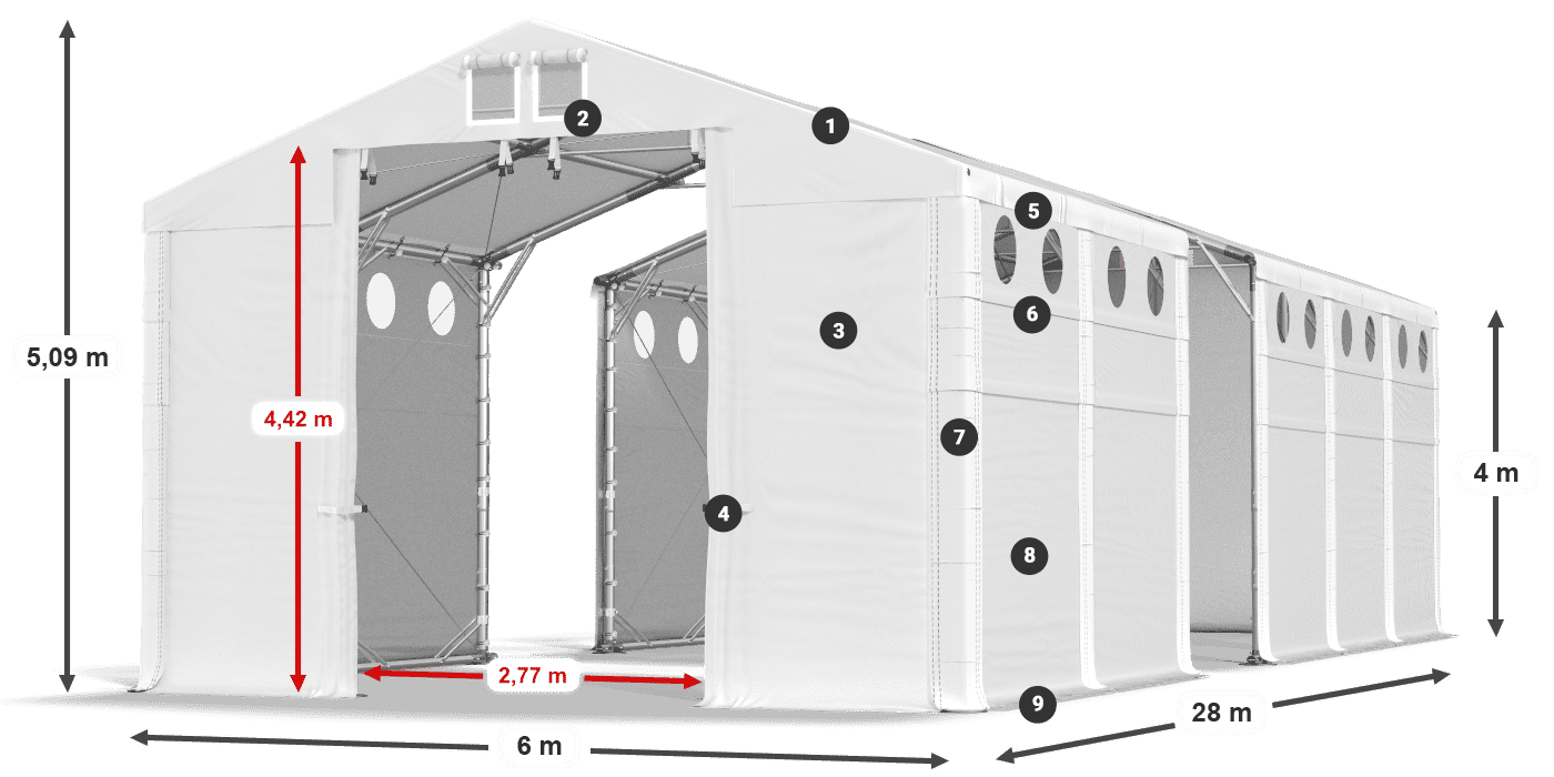MFRO 620 PVC legenda 4m