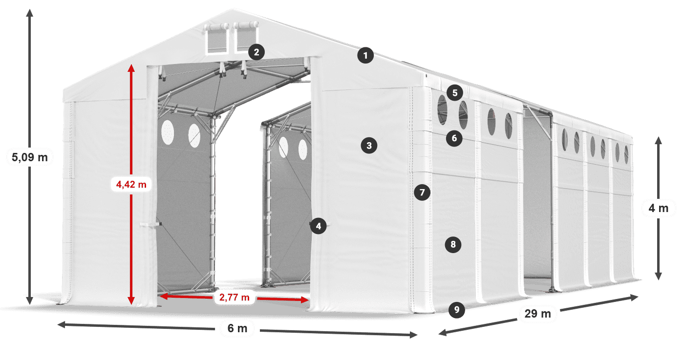 MFRO 620 PVC legenda 4m