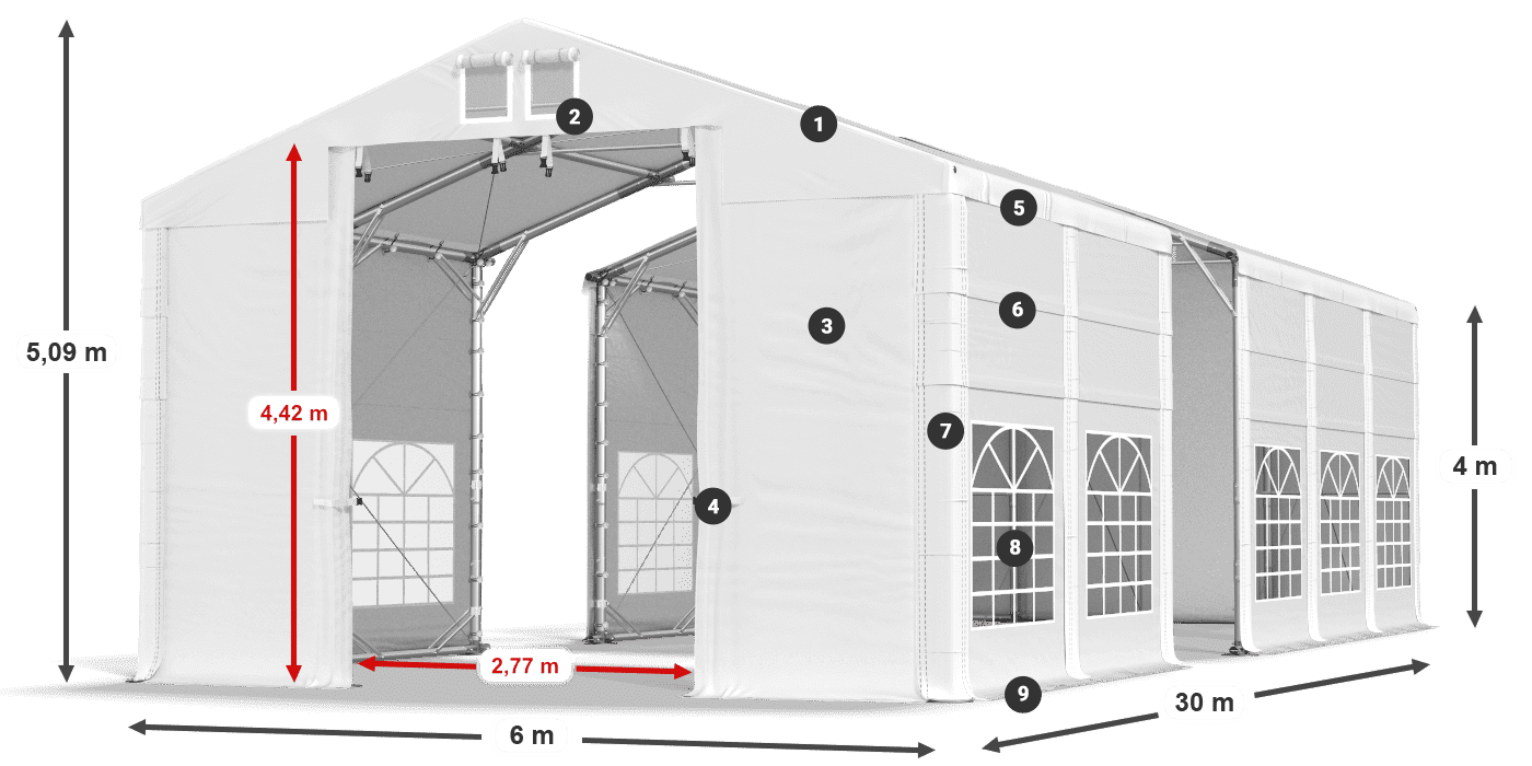 ISD 560 PVC legenda 4m