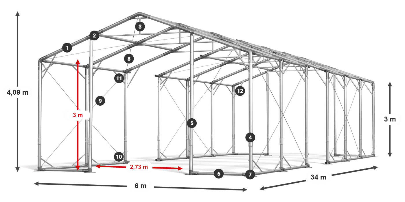 POLAR legenda 2,5 m-4 m