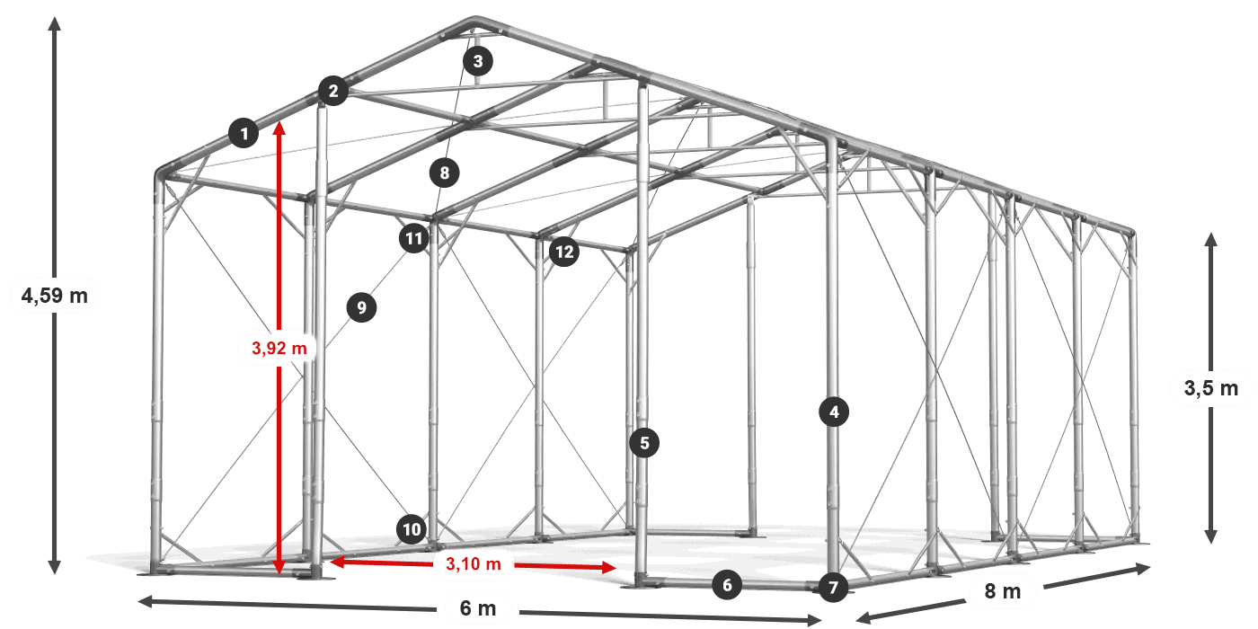 POLAR legenda 2,5 m-4 m