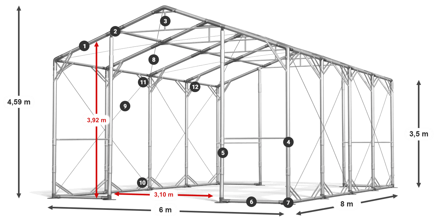 POLAR PLUS legenda 2,5 m-4 m