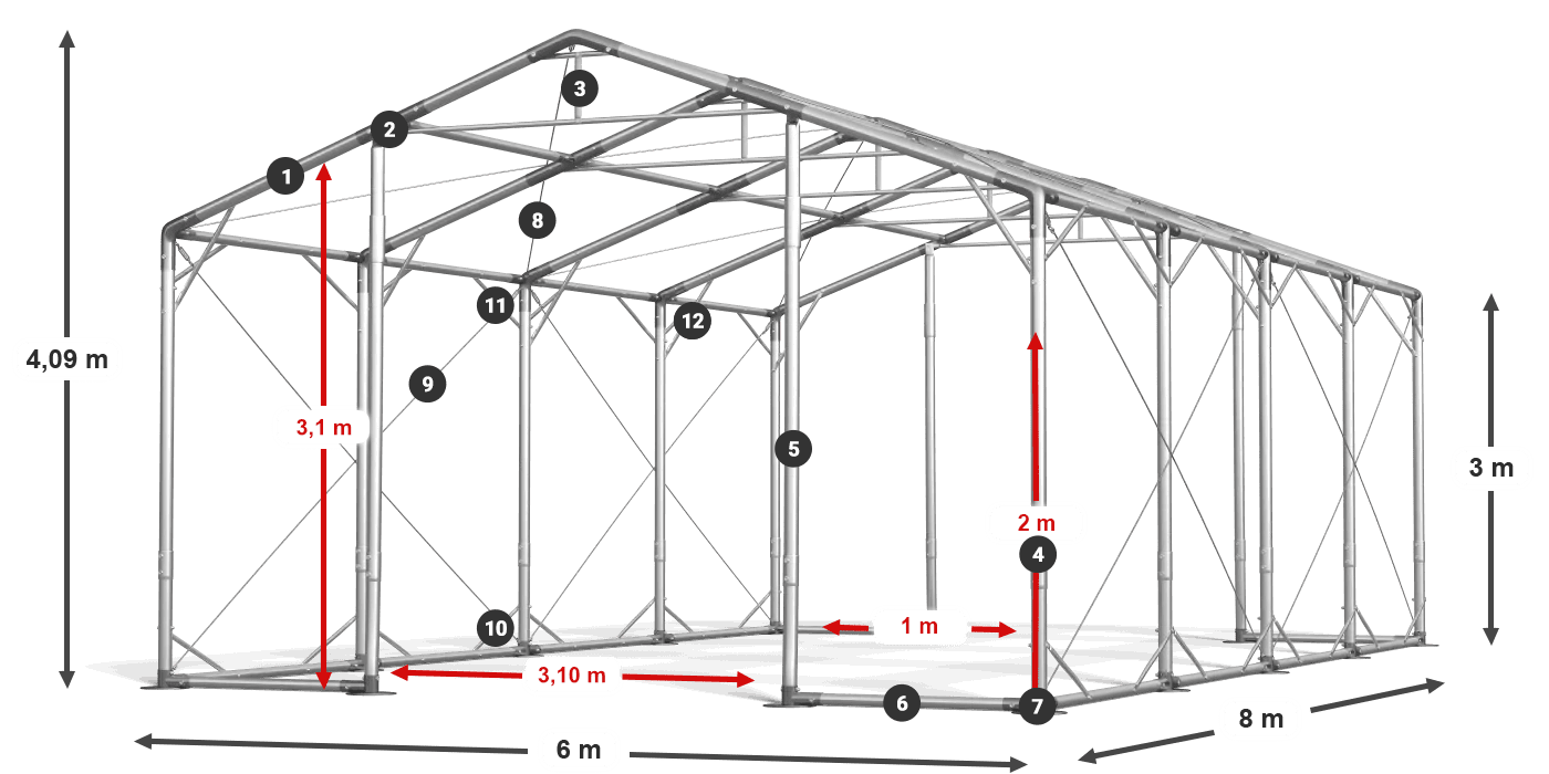 POLAR legenda 2,5 m-4 m