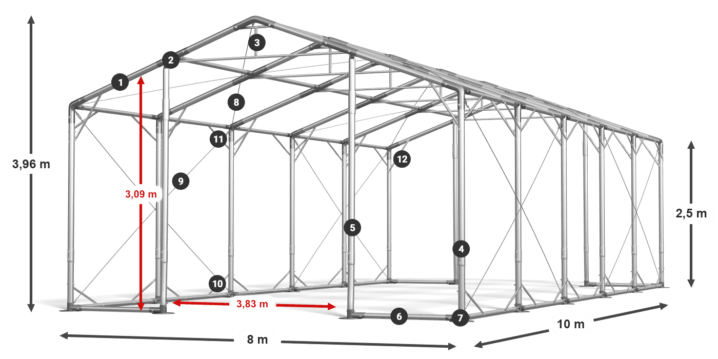 POLAR legenda 2,5 m-4 m