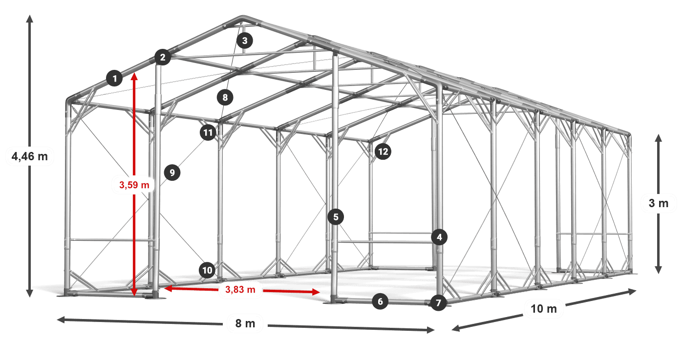 POLAR PLUS legenda 2,5 m-4 m