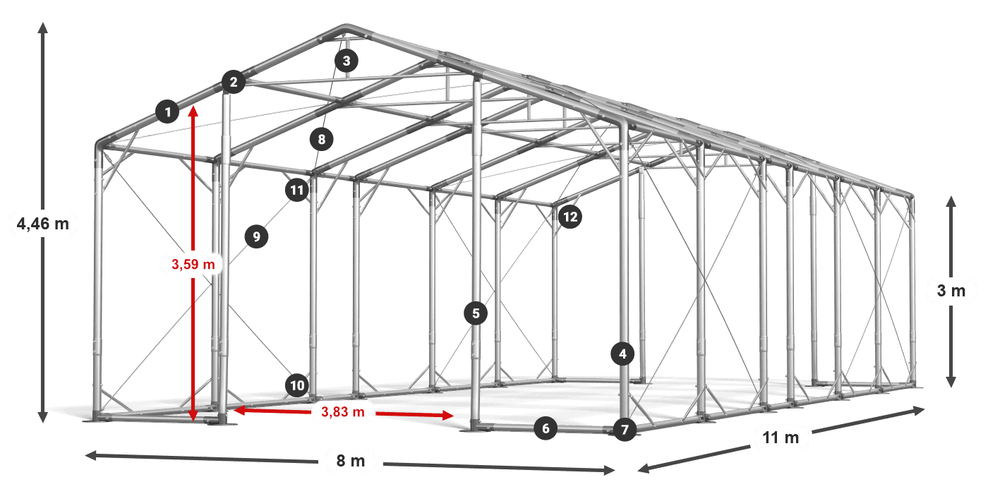 POLAR legenda 2,5 m-4 m