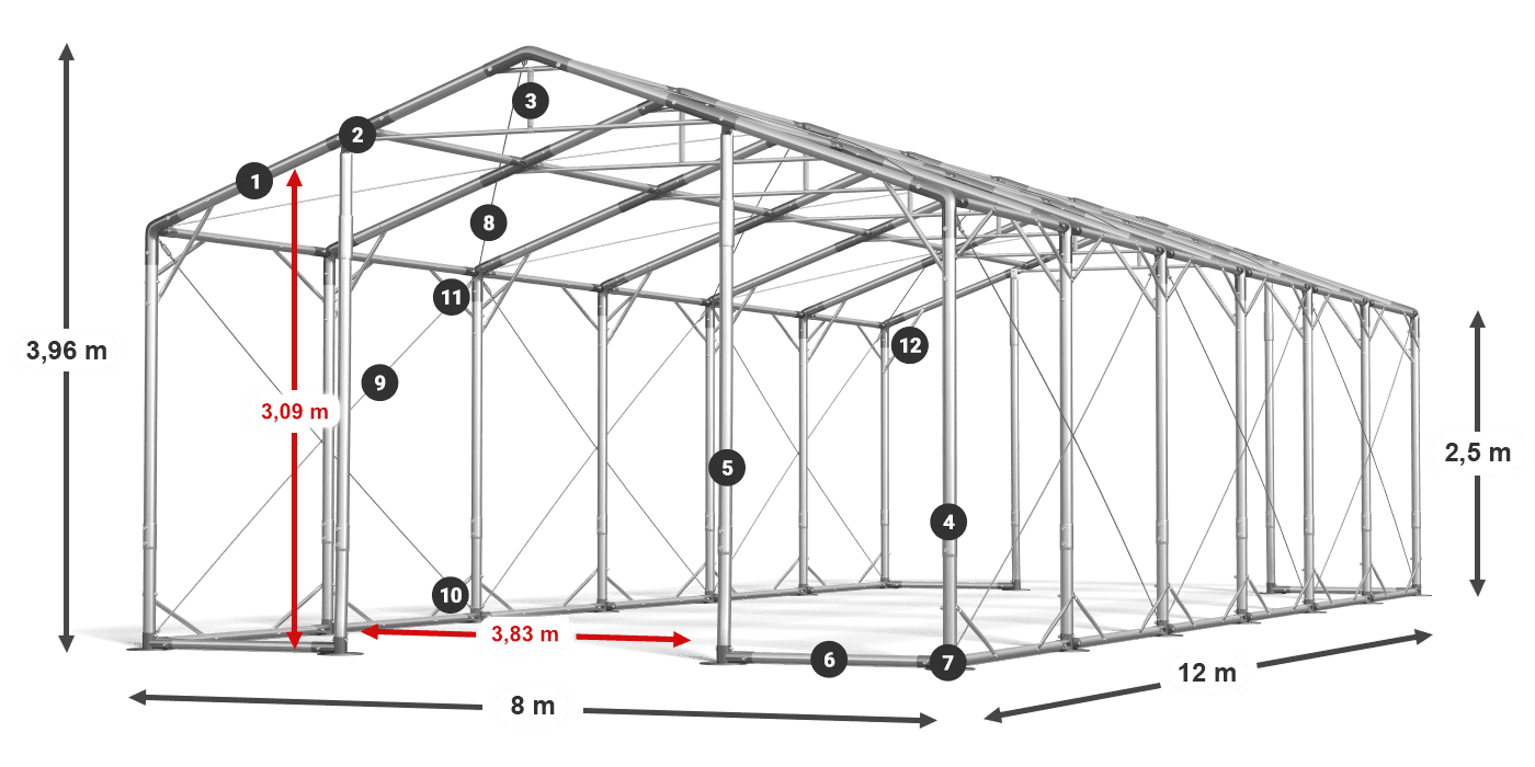 POLAR legenda 2,5 m-4 m