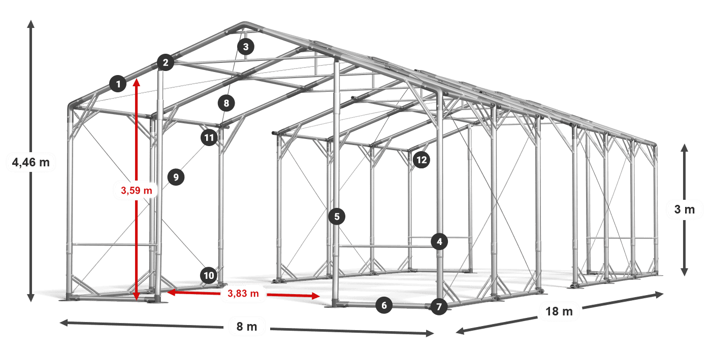 POLAR PLUS legenda 2,5 m-4 m