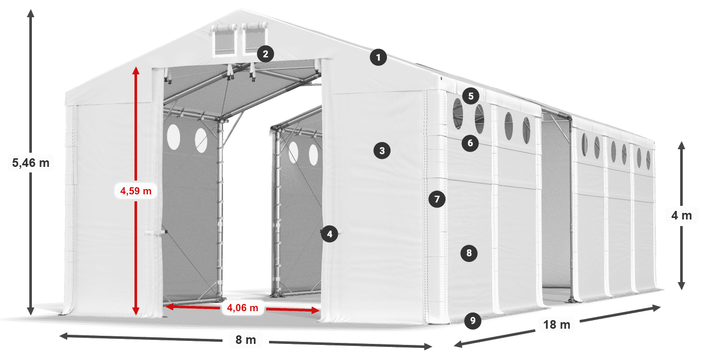 MFRO 620 PVC legenda 4m