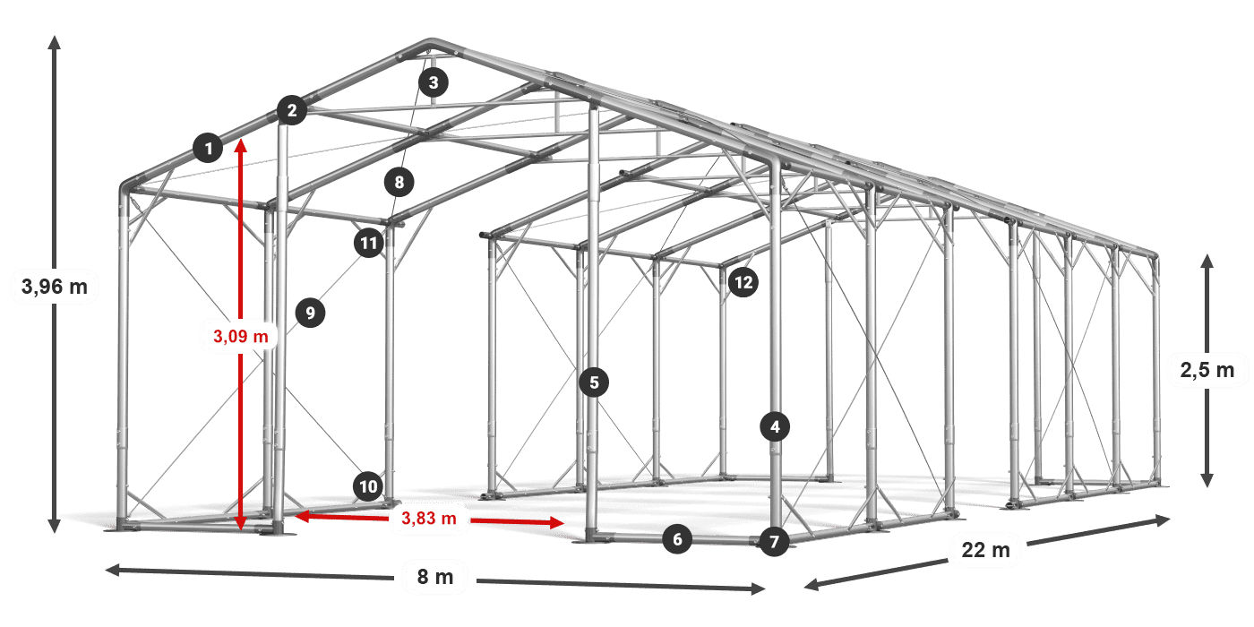 POLAR legenda 2,5 m-4 m