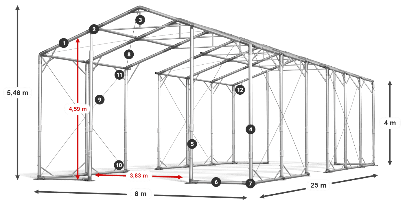 POLAR legenda 2,5 m-4 m