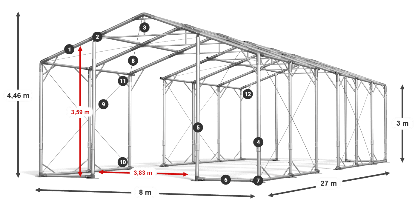 POLAR legenda 2,5 m-4 m