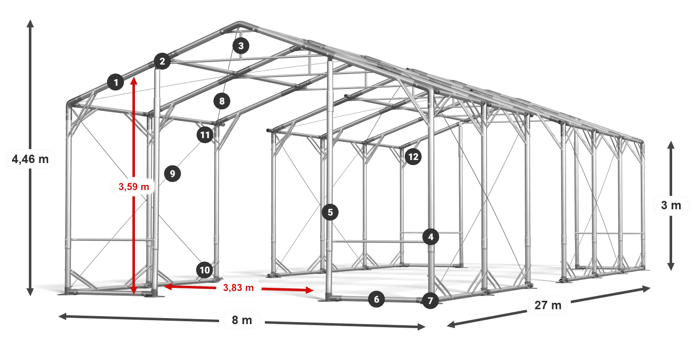 POLAR PLUS legenda 2,5 m-4 m