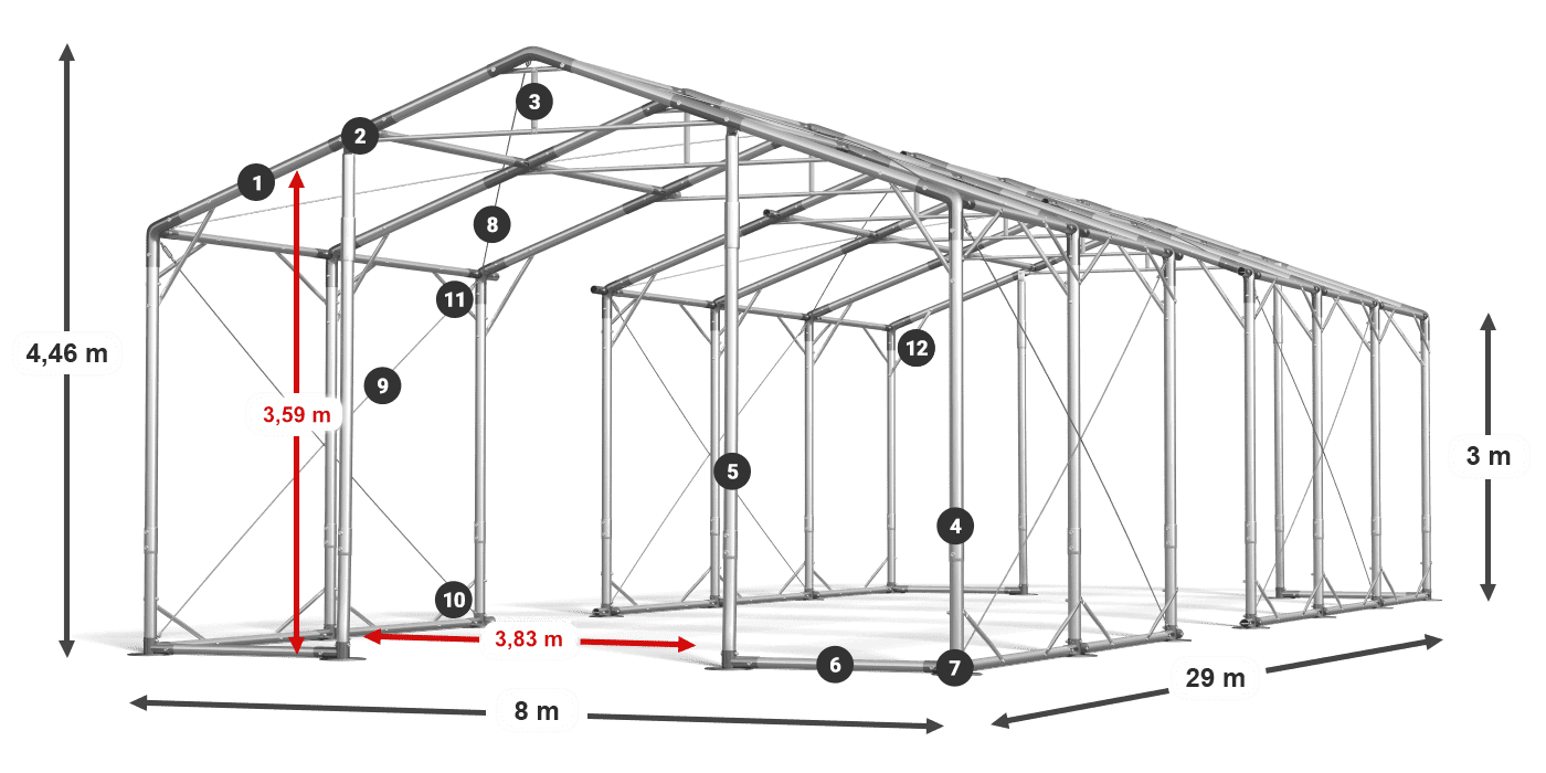 POLAR legenda 2,5 m-4 m