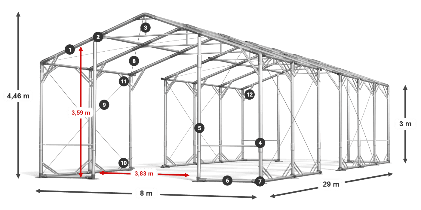 POLAR PLUS legenda 2,5 m-4 m