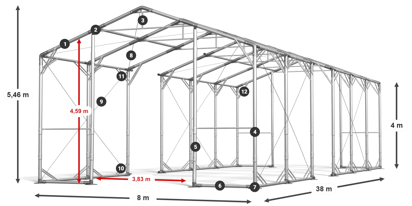 POLAR PLUS legenda 2,5 m-4 m
