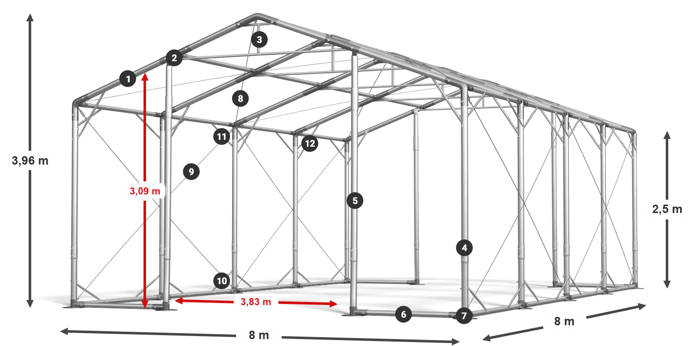 POLAR legenda 2,5 m-4 m