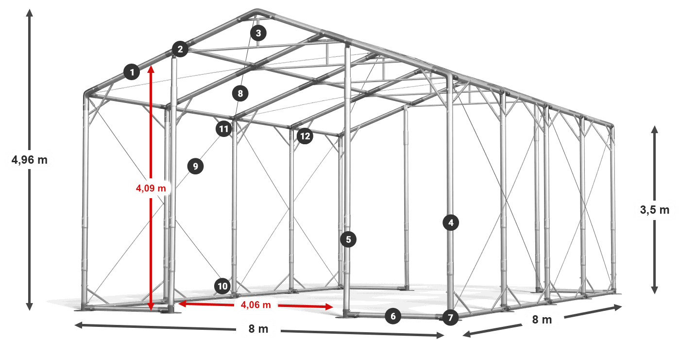 POLAR legenda 2,5 m-4 m