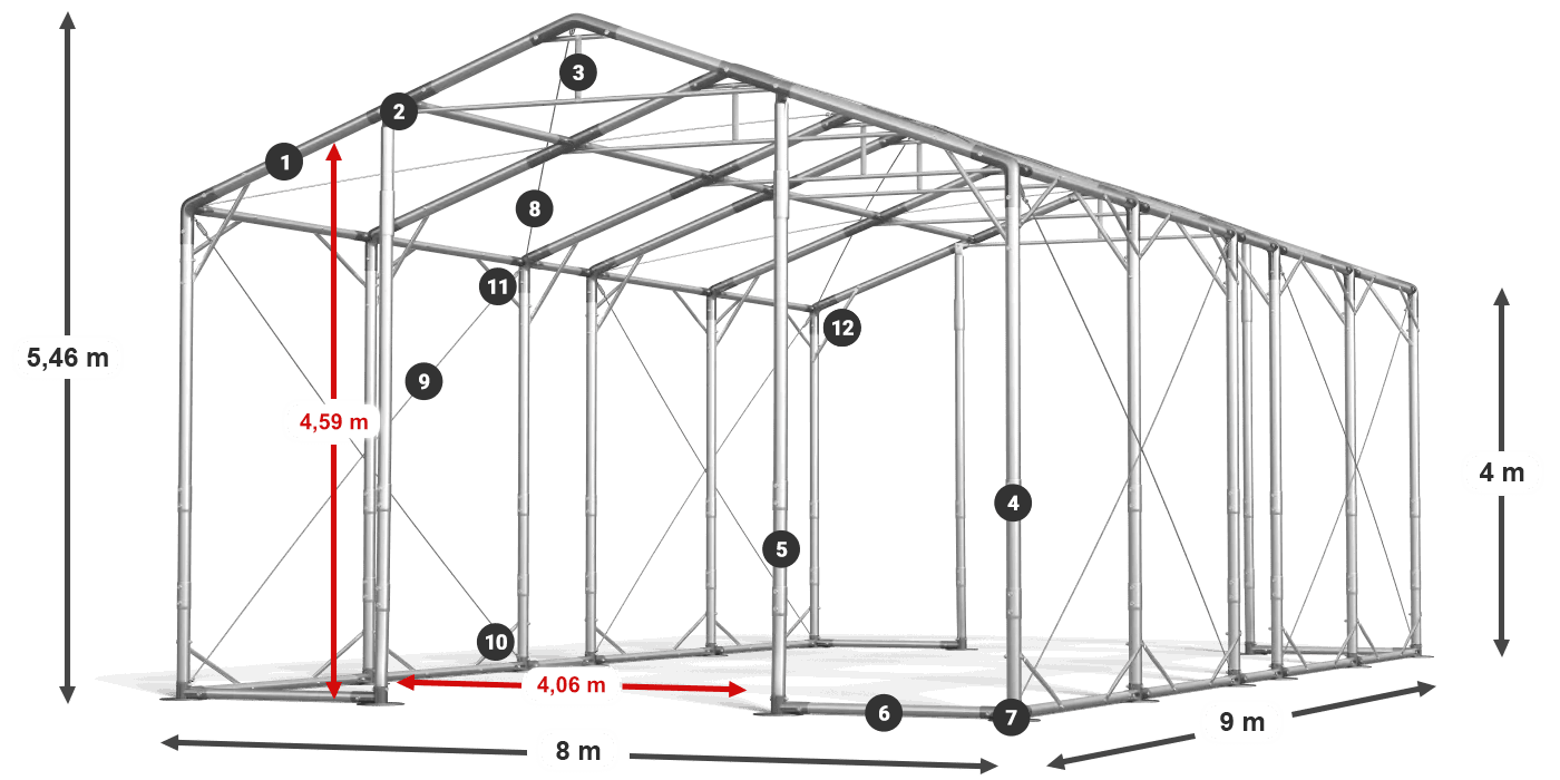 POLAR legenda 2,5 m-4 m